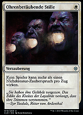 Ohrenbetäubende Stille