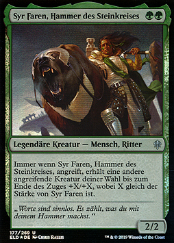 Syr Faren, Hammer des Steinkreises