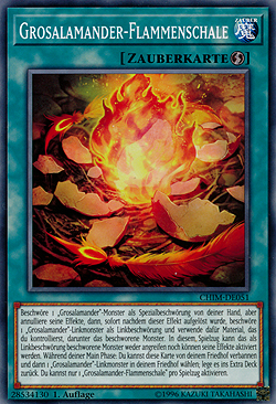Yu-Gi-Oh! Salamangreat Burning Shell - CHIM-EN051 Common Unlimited Edition | Chaos Impact Booster Card