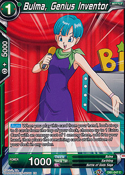 Bulma, Genius Inventor 