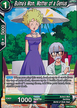 Bulma´s Mom, Mother of a Genius 