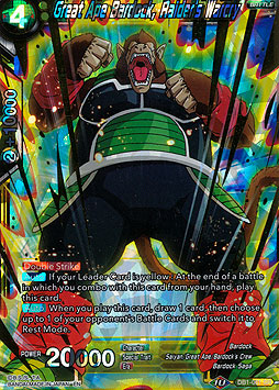 Great Ape Bardock, Raider´s Warcry 