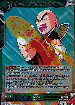 Krillin, Steadfast Defender 
