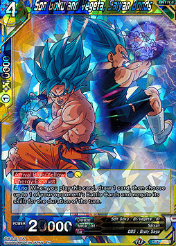 Son Goku and Vegeta, Saiyan Bonds 