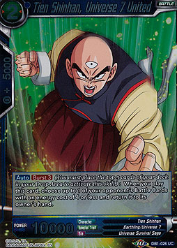 Tien Shinhan, Universe 7 United 