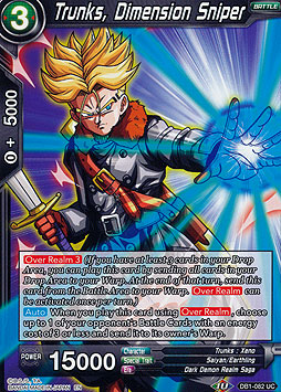 Trunks, Dimension Sniper 