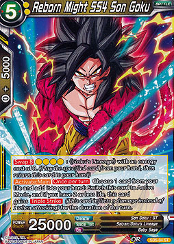 Reborn Might SS4 Son Goku 