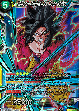 Reborn Might SS4 Son Goku 