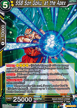 SSB Son Goku, at the Apex 