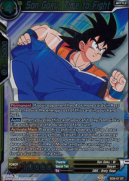 Son Goku, Time to Fight 
