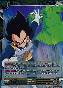 Vegeta, Time to Fight 