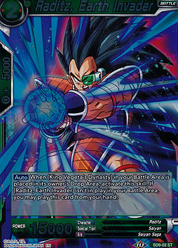 Raditz, Earth Invader 