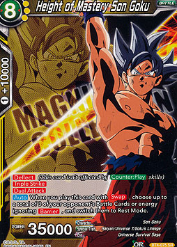 Height of Mastery Son Goku