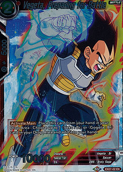 Vegeta, Preparing for Battle 