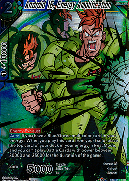 Android 16, Energy Amplification 