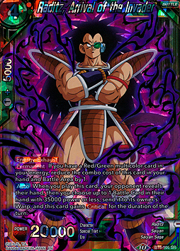 Raditz, Arrival of the Invader 