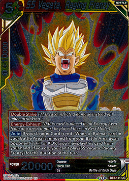 SS Vegeta, Raging Frenzy 