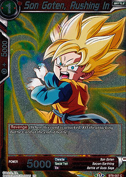 Son Goten, Rushing In 