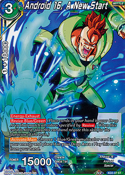 Android 16, A New Start