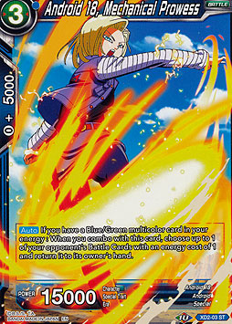 Android 18, Mechanical Prowess
