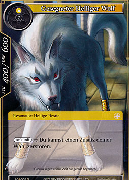 Gesegneter Heiliger Wolf