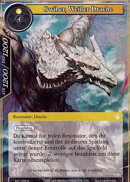 Gwiber, Weißer Drache