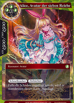 Alice, Avatar der sieben Reiche