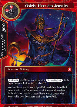 Osiris, Herr des Jenseits