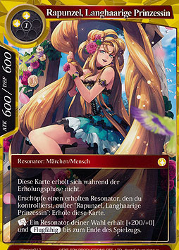 Rapunzel, Langhaarige Prinzessin