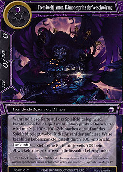 Amon, Dämonenprinz der Verschwörung