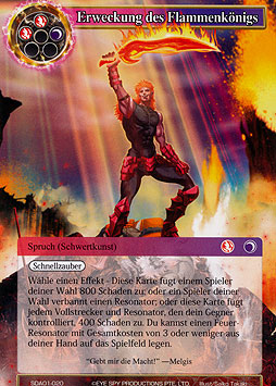 Erweckung des Flammenkönigs