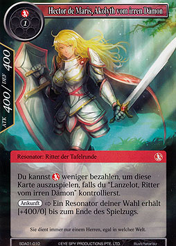 Hector de Maris, Akolyth vom irren Dämon