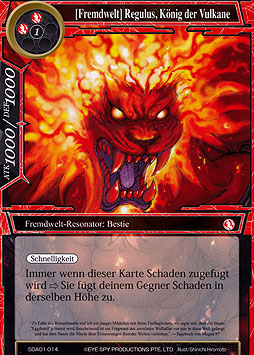 Regulus, König der Vulkane