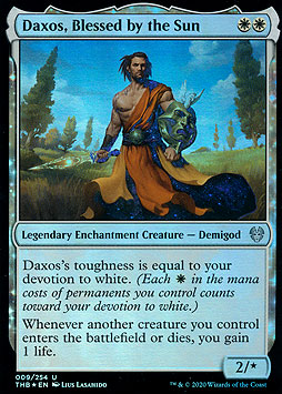 Daxos, Blessed by the Sun 