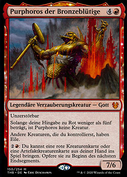 Purphoros der Bronzeblütige