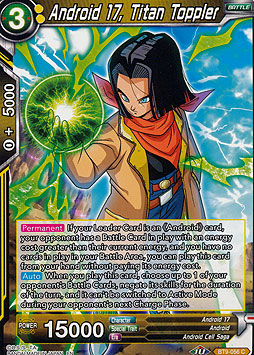 Android 17, Titan Toppler