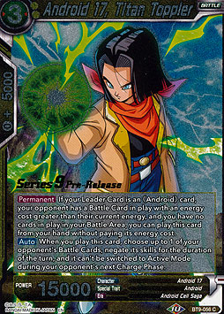 Android 17, Titan Toppler