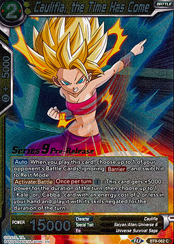 Caulifla, the Time Has Come