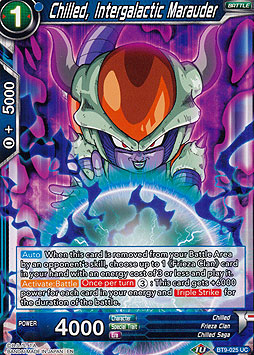 Chilled, Intergalactic Marauder