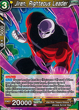 Jiren, Righteous Leader 