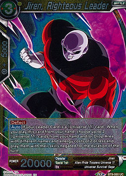 Jiren, Righteous Leader 