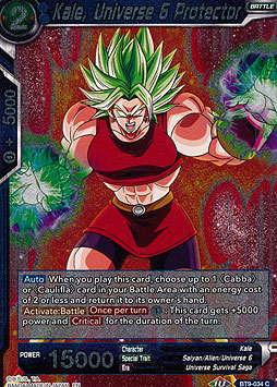 Kale, Universe 6 Protector 