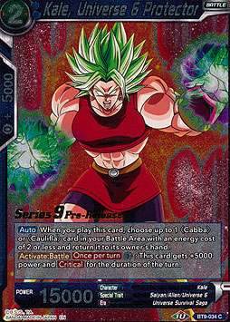 Kale, Universe 6 Protector 