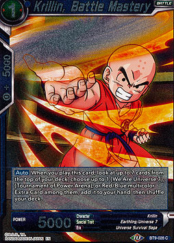 Krillin, BATTLE Mastery 