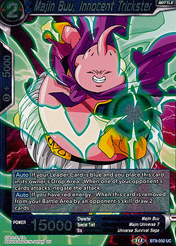 Majin Buu, Innocent Trickster 