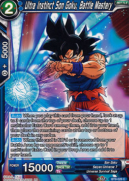 Ultra Instinct Son Goku, BATTLE Mastery 