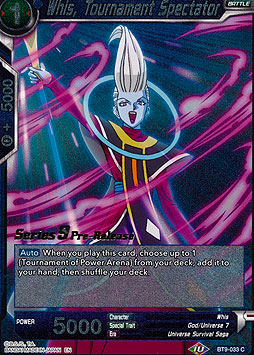 Whis, Tournament Spectator 