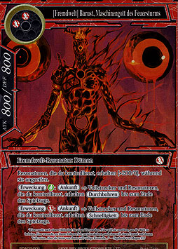 Barust, Maschinengott des Feuersturms