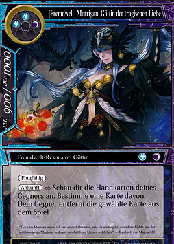 Morrigan, Göttin der tragischen Liebe