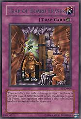 Trap of Board Eraser